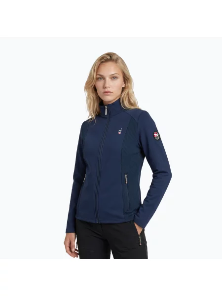 Bluză fleece pentru femei Aulp Diane navy marină