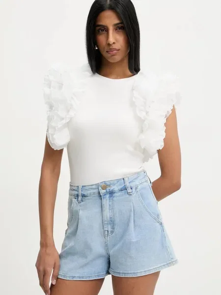 Блуза Answear Lab дамска с изчистен дизайн бяло