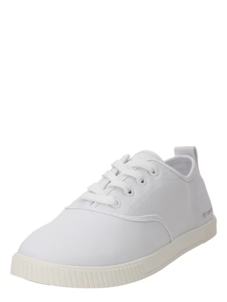 Sneakerși Tom Tailor alb