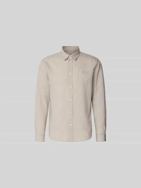 Koszula casualowa o kroju slim fit z mieszanki bawełny Maison Kitsune