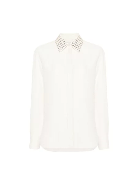 Koszula Golden Goose w kratkę beżowa