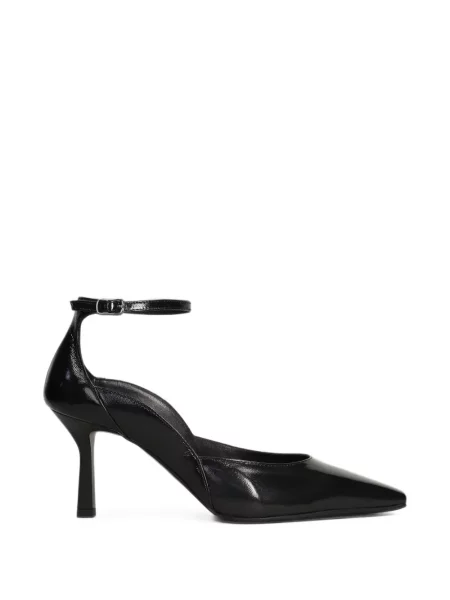 Pantofi cu toc The Seller cu bretele negru