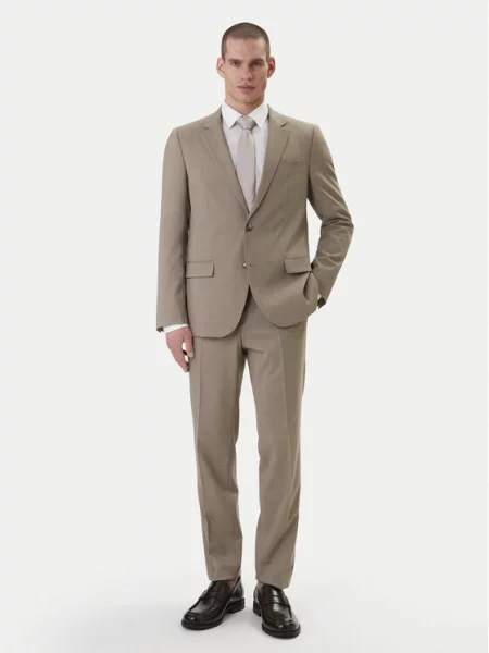 Oblek HUGO béžový