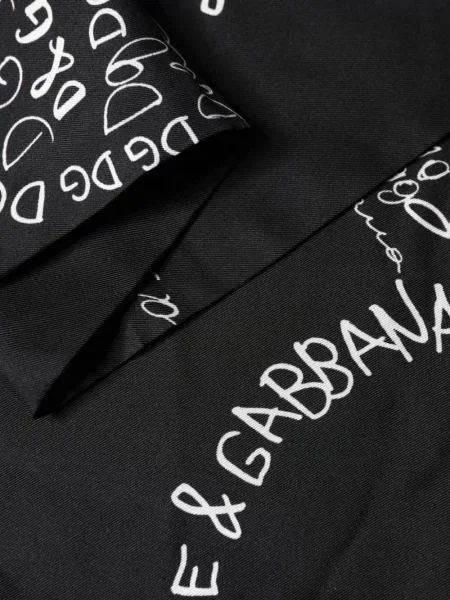 Šál Dolce & Gabbana černý