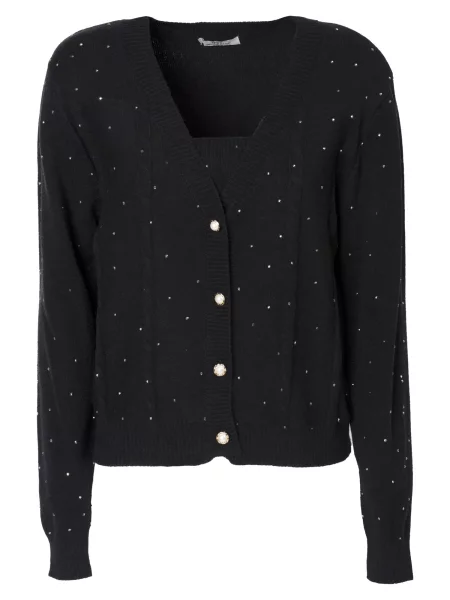 Influencer Kardigan černá