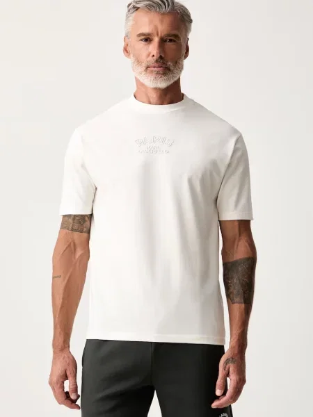 Karl Lagerfeld tricou pentru bărbați din cu bej