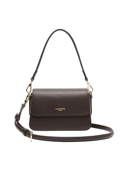 Torebka crossbody Lacoste brązowa