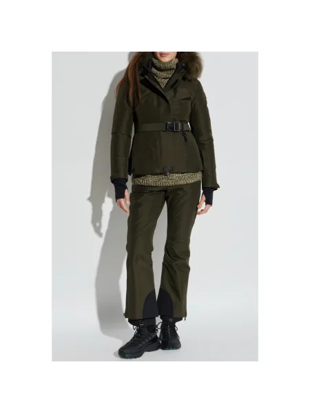 Spodnie dresowe Moncler zielone