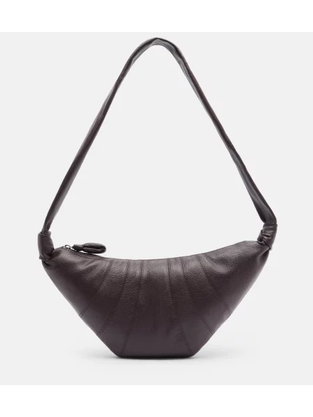 Geanta de piele Lemaire din piele maro