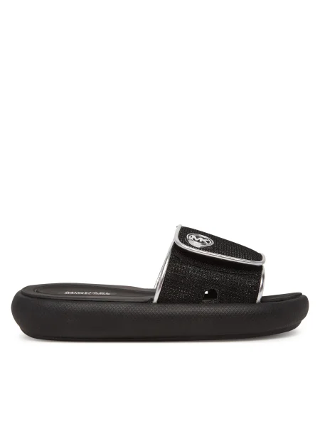 Papuci copii Michael Michael Kors negru