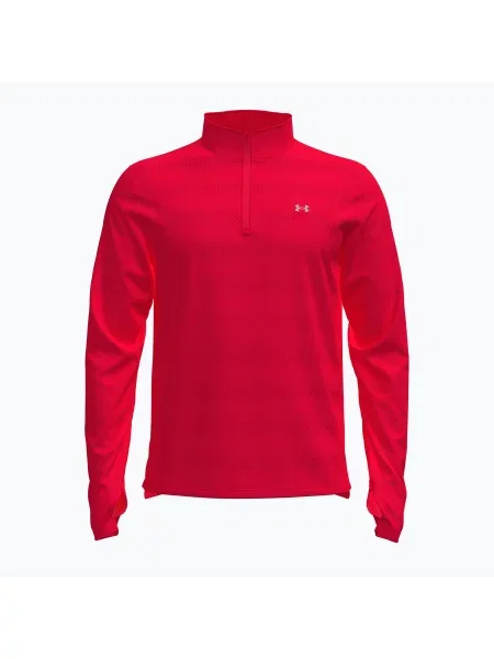 Мъжки суитшърт за бягане Under Armour Velociti Zip lumos lime/mod grey сиво