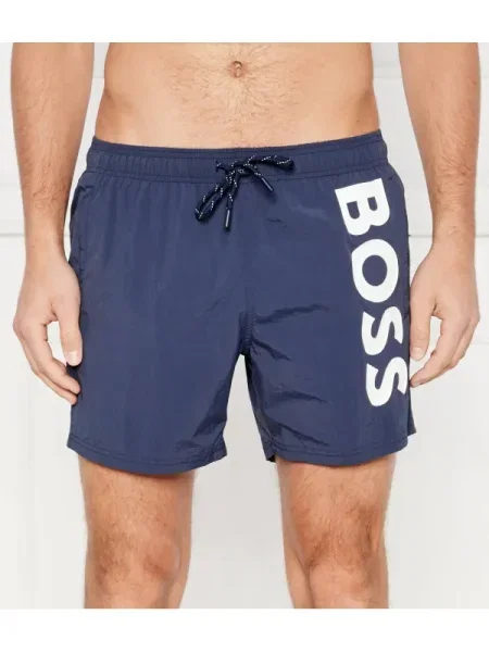 Rövid fürdőruha Boss kék
