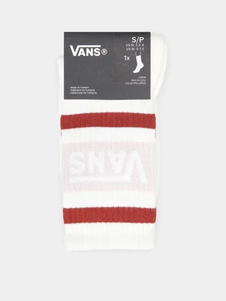 Vans VANS DROP V CREW Шкарпетки Унісекс Бавовна/поліестер білий