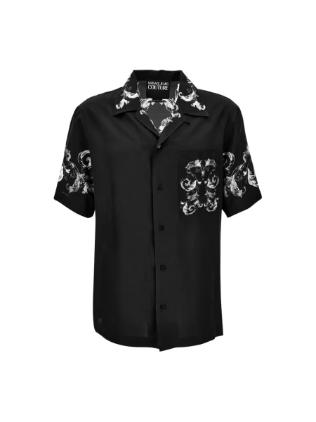 Koszula dżinsowa Versace Jeans Couture czarna