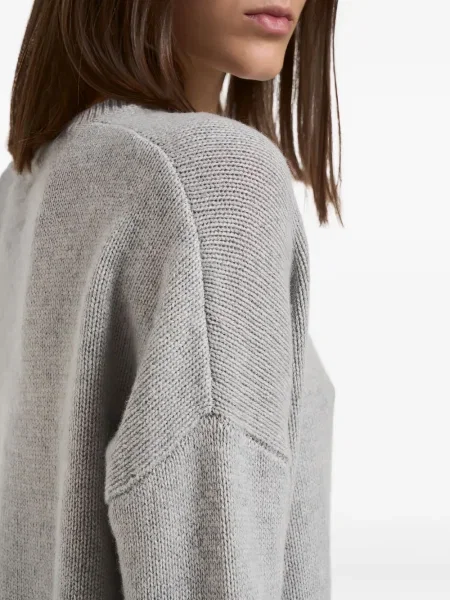 Дълго пуловер Lisa Yang сиво