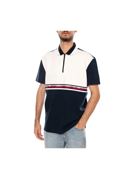 Koszulka polo Tommy Hilfiger niebieska