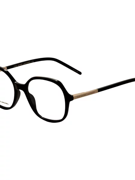 Ochelari de soare Marc Jacobs cu imprimeu geometric negru
