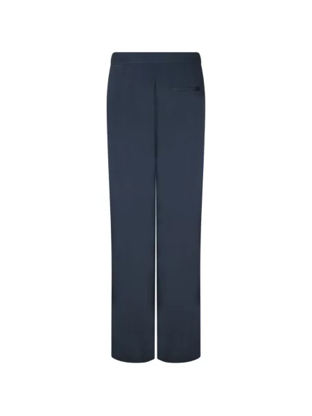Pletene hlače Emporio Armani plava