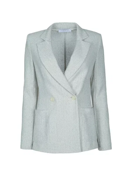 Sacou Harris Wharf London cu două rânduri de nasturi gri