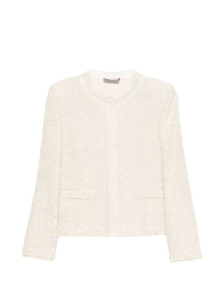 Długa kurtka D.exterior z kieszeniami na rękawach