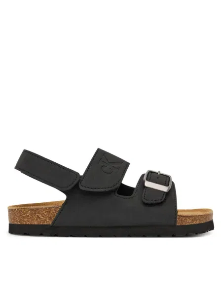 Calvin Klein Sandale Velcro S negru