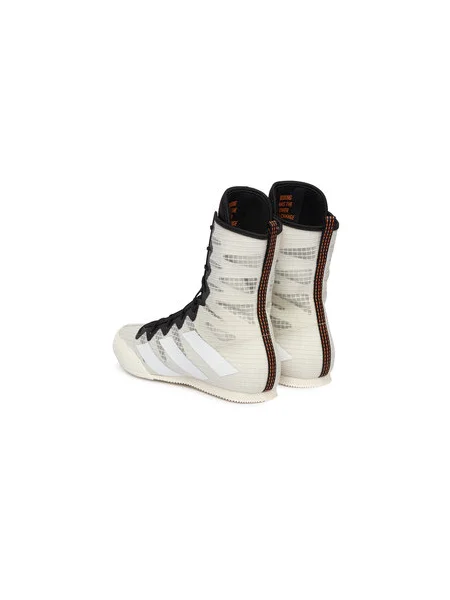 Boxerské topánky adidas Box Hog 4 biela