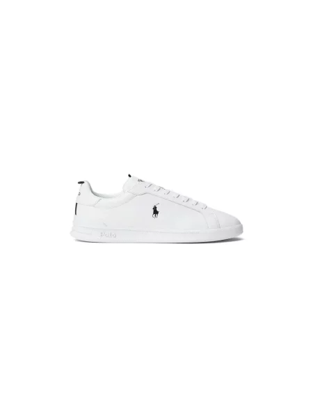 Sneakersy Ralph Lauren Court skórzane białe