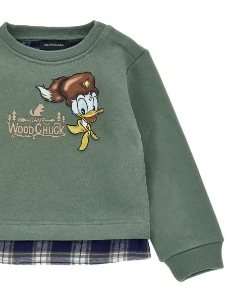 Sweter dziecięcy Monnalisa zielony