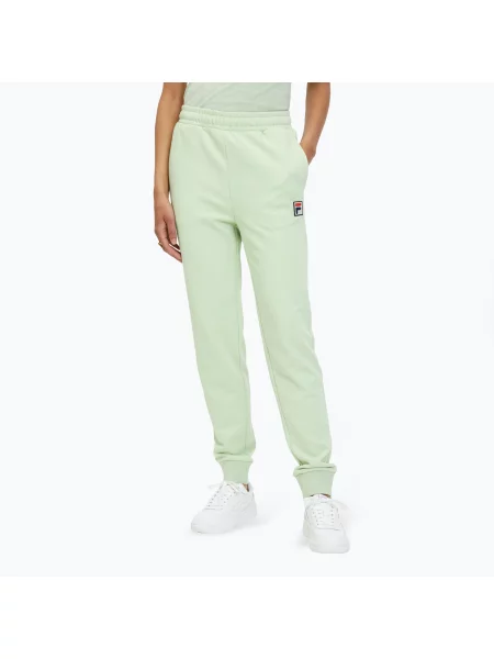 Kalhoty FILA Lubna smoke green zelené