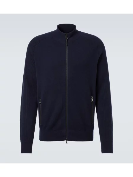 Volneni pulover Bogner modra