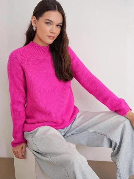 MixRay Pulover Pullover neonsko roza