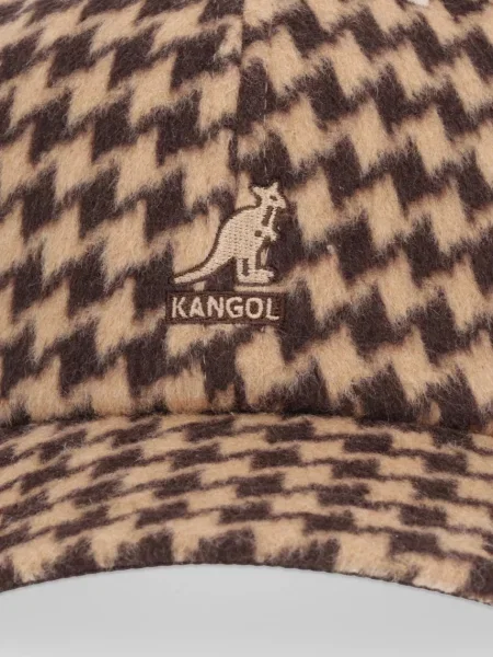 Кепка Kangol BLOCK ZIG коричневий