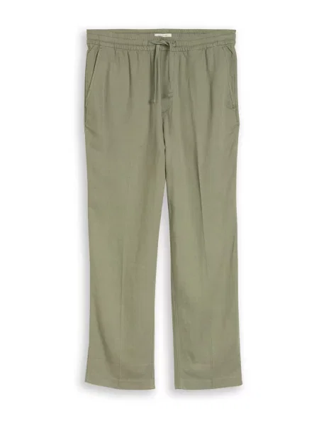 TOM TAILOR DENIM Kalhoty olivová
