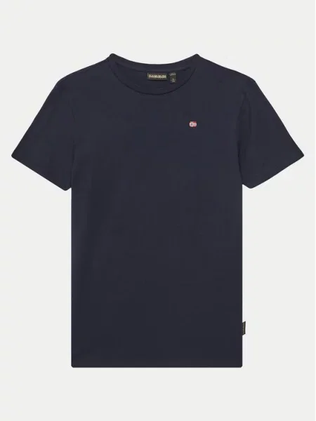 Napapijri T-Shirt Salis SS 2 D Σκούρο Regular Fit μπλε