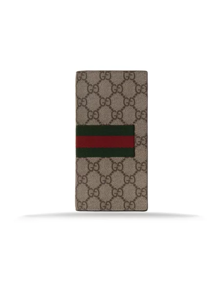Portfel Gucci skórzany beżowy