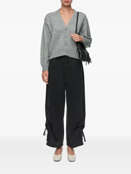 Παντελόνι joggers Bimba Y Lola με βολάν μαύρο