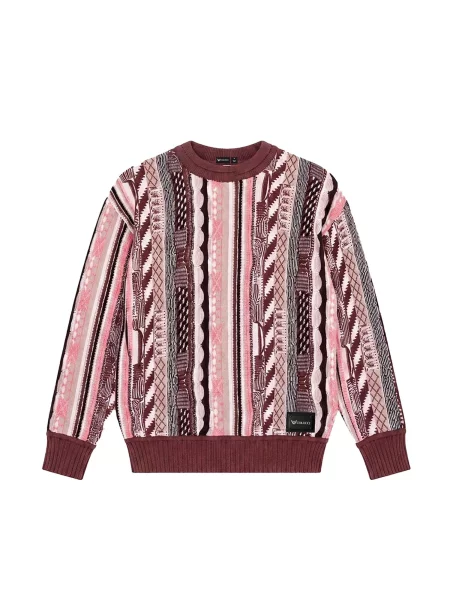 Colucci Pulover rosé / bordo