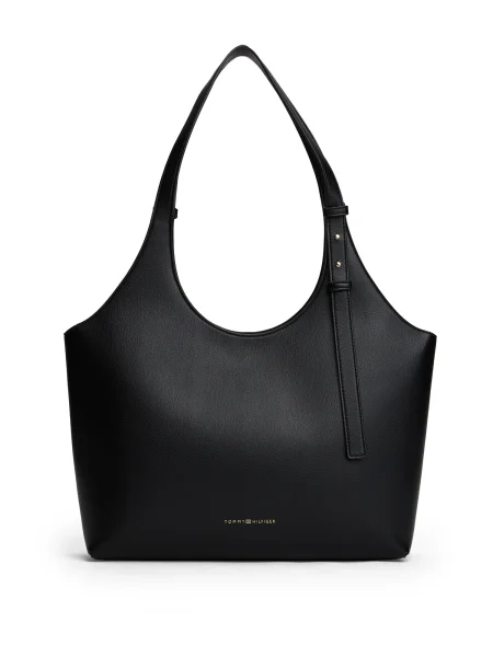 Ruksak Tommy Hilfiger s autogramom crna