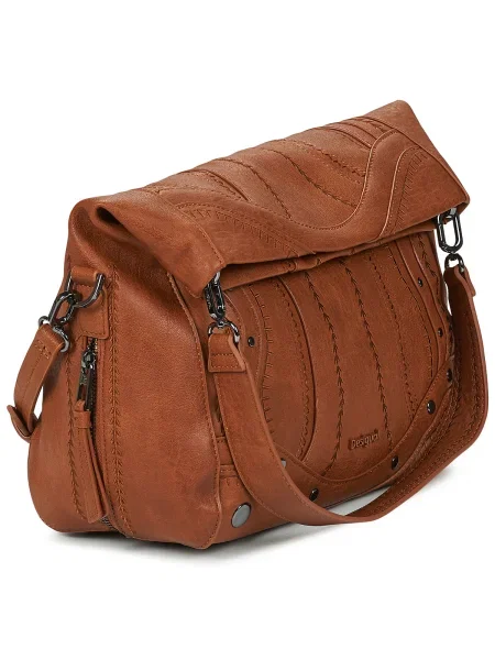 Crossbody táska Desigual barna