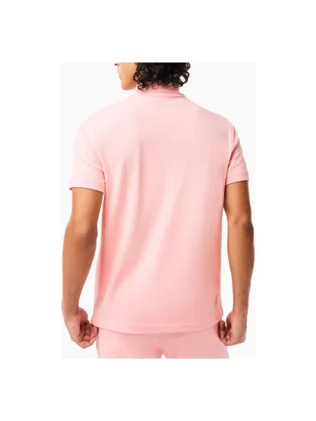 Koszulka polo Lacoste różowa