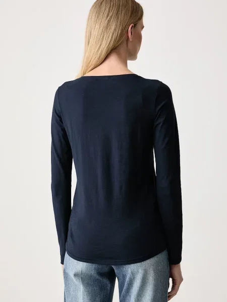 Sisley longsleeve granatowa