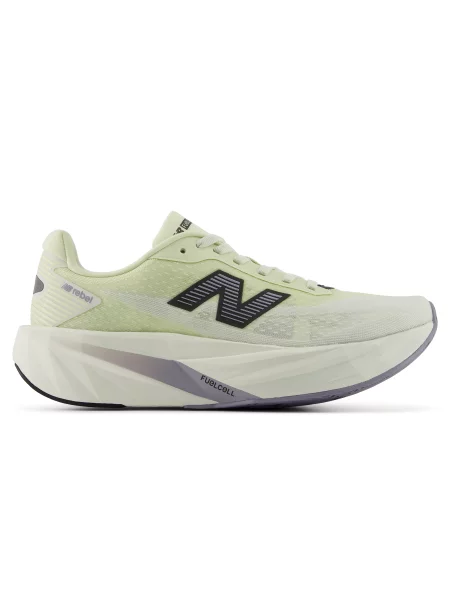 Buty do biegania New Balance FuelCell Rebel V5 pistachio butter/sea salt żółte