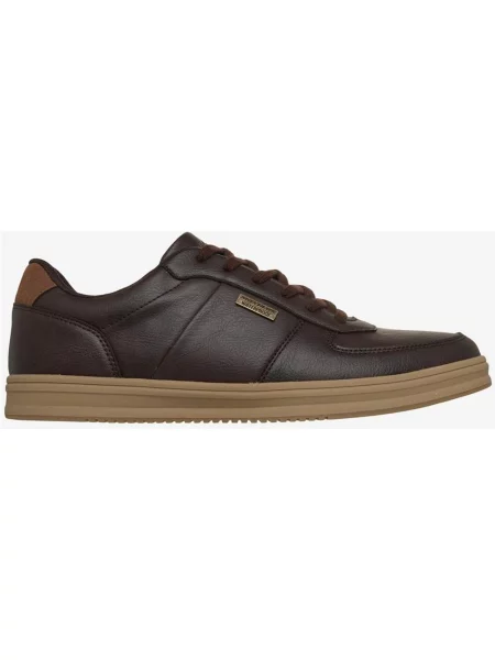 Buty do biegania Skechers Palmiro brązowo czekoladowy 41 beżowy