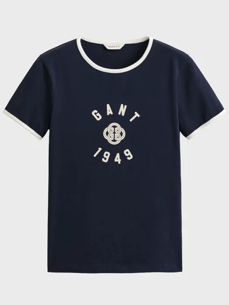 Футболка Gant синяя