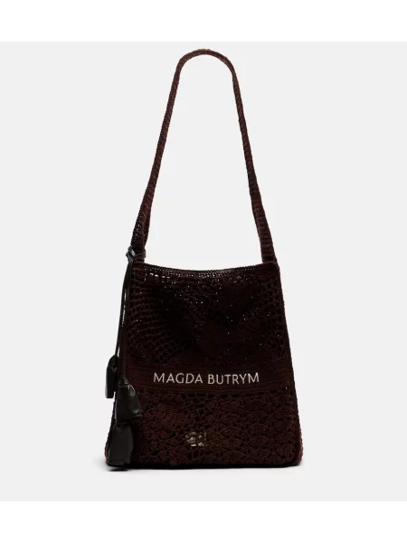 Geantă shopper Magda Butrym maro