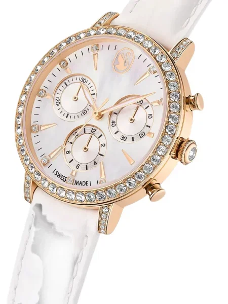 Ceas Swarovski alb