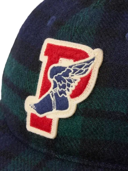 Ριγέ polo Polo Ralph Lauren με κουκούλα με αυτόγραφο λευκό