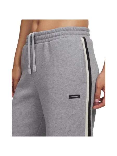 Nadrágok Under Armour Icon Hwt Flc Puddle Pant Gray L