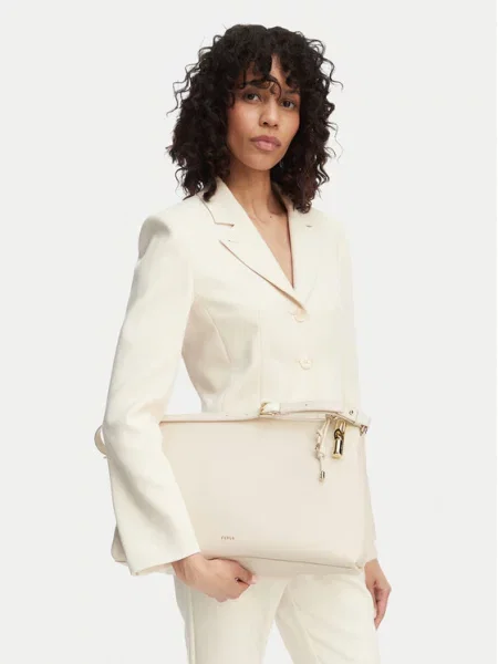 Kabelka Furla Debby M CN biela