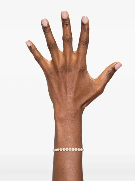 Brăţară Swarovski de cristal auriu